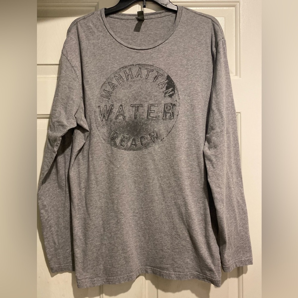 💥Manhattan Beach Water long sleeve t shirt adult large